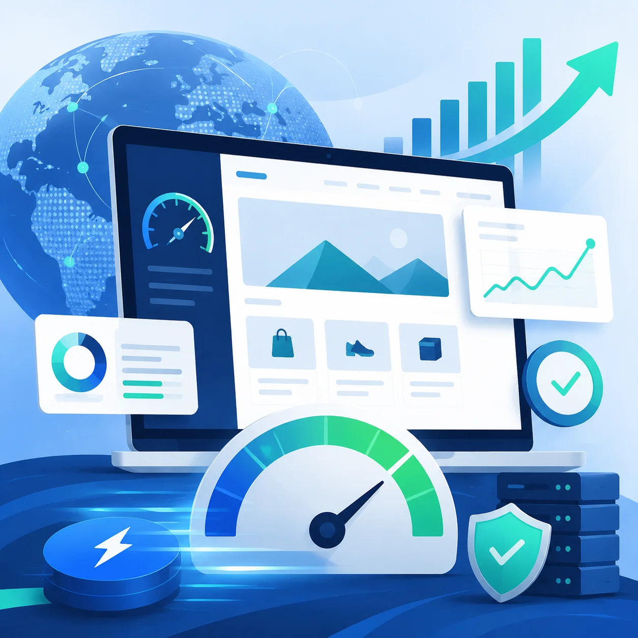 独立站速度优化全攻略：Core Web Vitals达标实操