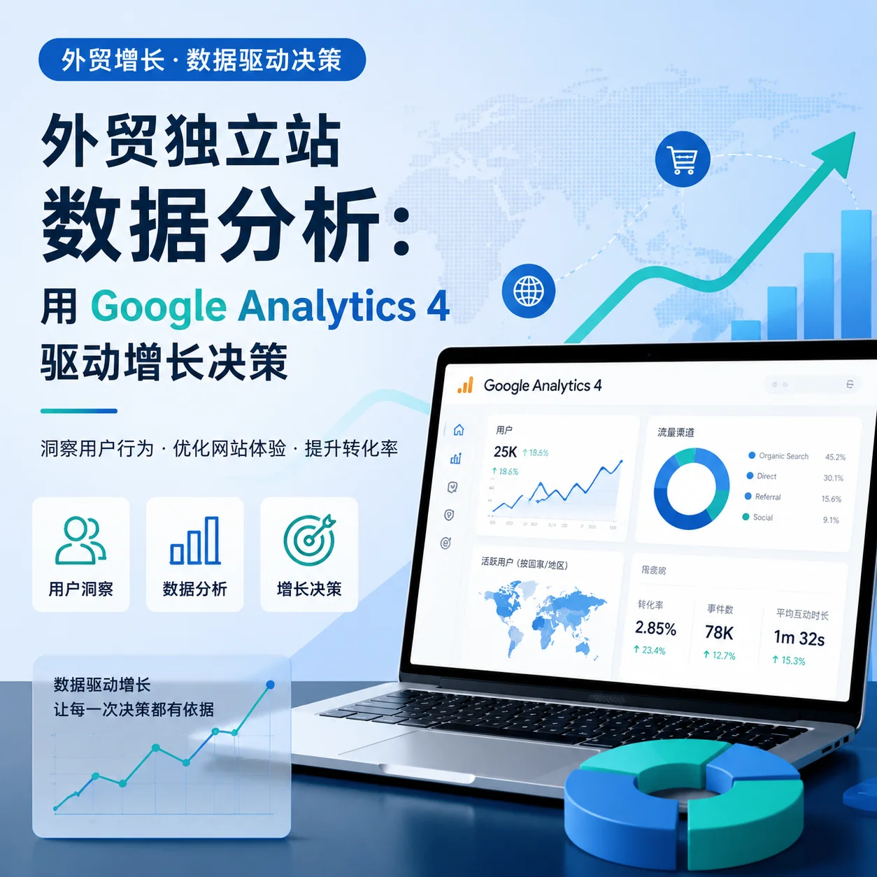 外贸独立站数据分析：用Google Analytics 4驱动增长决策