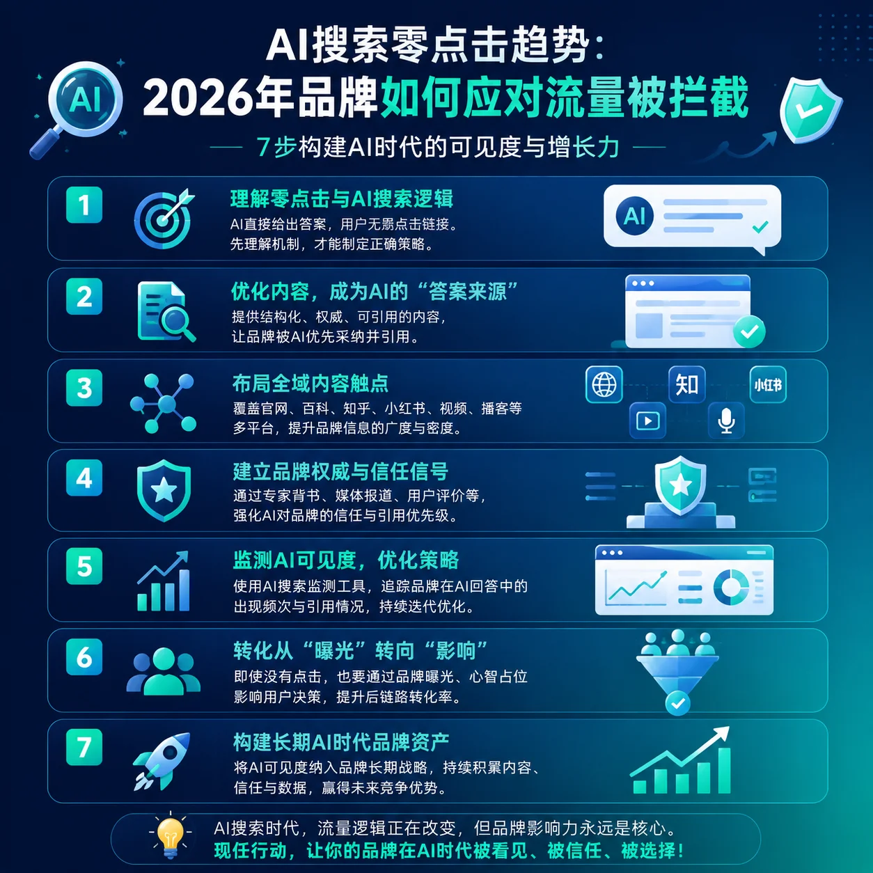 AI搜索零点击趋势:2026年品牌如何应对流量被拦截